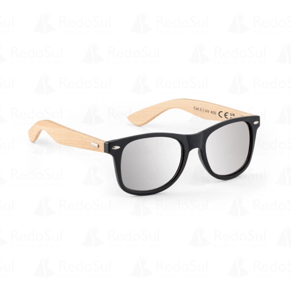 Óculos de sol personalizado em PP e bambu